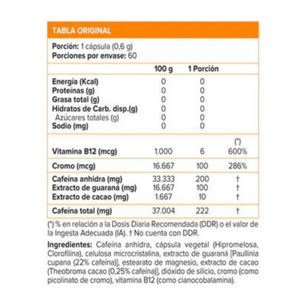 LIPO 6 BLACK ULTRA CONCENTRADO / NUTREX / 60 CAPSULAS