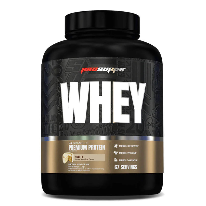 PREMIUM PROTEIN PROSUPPS 5lbs, 64 SERVICIOS DE 34g PROTEINA. LIBRE DE GLUTEN