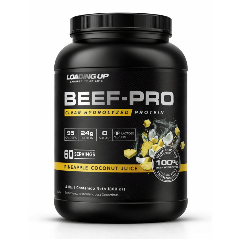 BEEF PRO  JUICE PROTEIN.  SOLO 95kcal. 60 SERVICIOS CON 24g PROTEINA