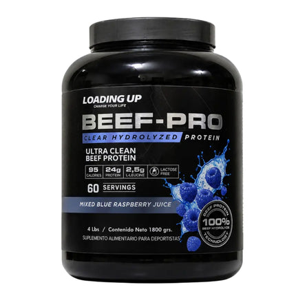 BEEF PRO  JUICE PROTEIN.  SOLO 95kcal. 60 SERVICIOS CON 24g PROTEINA