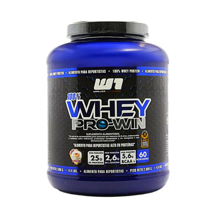 100% WHEY PROWIN WINKLER 2kg.  60 SERVICIOS CON ENZIMA LACTASA.