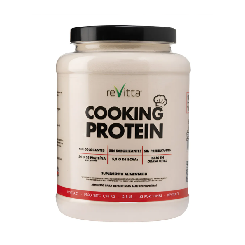 COOKING WHEY PROTEIN, LA PROTEINA DEL CHEF. 43 SERVICIOS. CON ENZIMA LACTASA