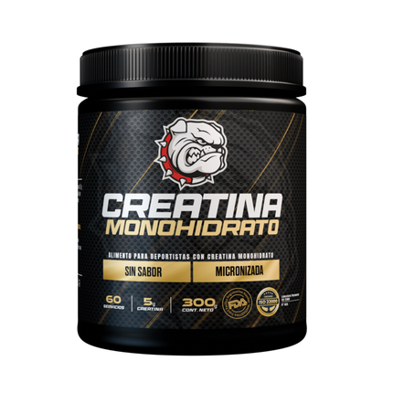 CREATINA FDA STRONGEST 300G  60 SERVICIOS  MICRONIZADA  SIN SABORIZANTES