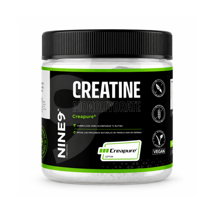 CREATINA NINE9  SELLO CREAPURE  300g, LIBRE DE GLUTEN, 60 SERVICIOS