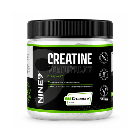 CREATINA NINE9  SELLO CREAPURE  300g, LIBRE DE GLUTEN, 60 SERVICIOS