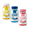CREATINE GUMMY. 90 EXQUISITAS GOMITAS. RINDE  30 SERVICIOS