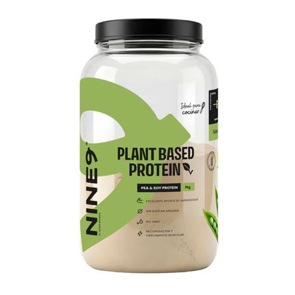 NINE9 PROTEIN VEGAN 30 SERVICIOS- LIBRE DE GLUTEN Y SIN SABOR