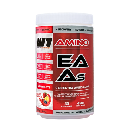 EAAS W1 AMINOACIDOS ESENCIALES + ELECTROLITOS / 30 SERVICIOS / RENDIMIENTO MÁXIMO