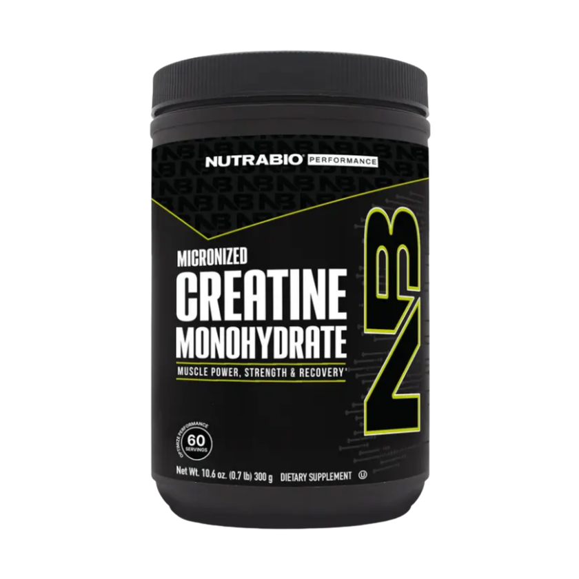 CREATINA MICRONIZADA NUTRABIO 300g  60 SERVICIOS