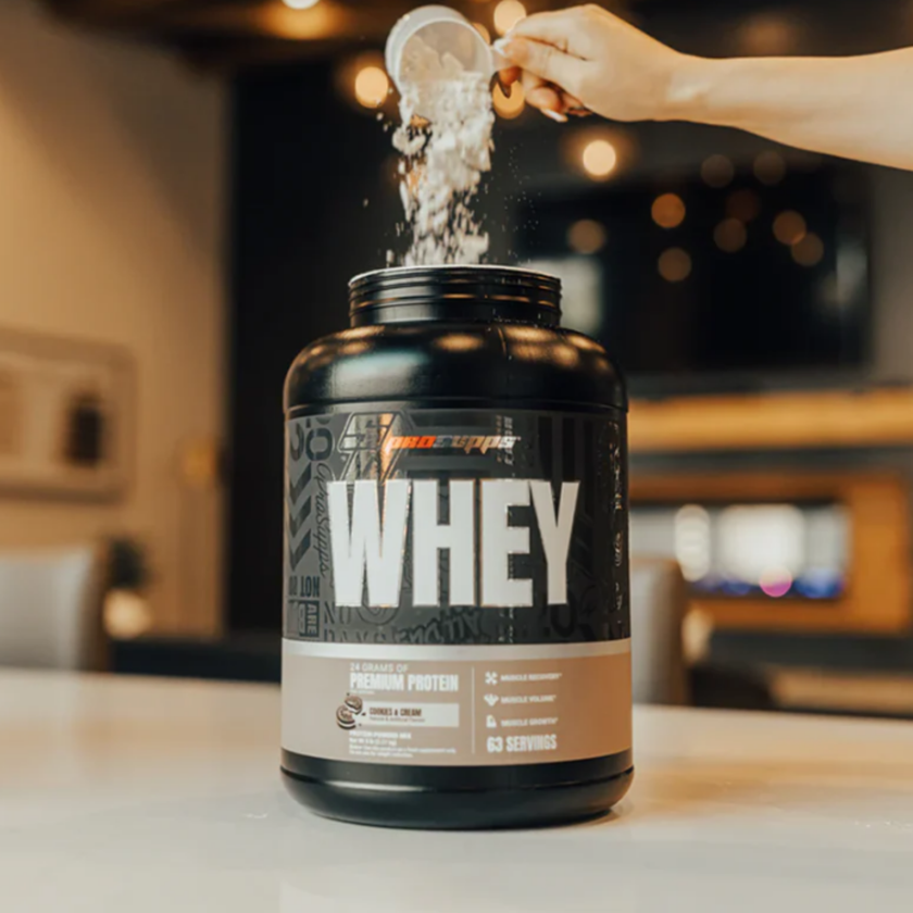 PREMIUM PROTEIN PROSUPPS 5lbs, 64 SERVICIOS DE 34g PROTEINA. LIBRE DE GLUTEN