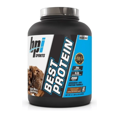 BEST PROTEIN BPISPORT. FORMATO 5lbs. 24g PROTEINA. LIBRE DE GLUTEN. SABOR EXQUISITO