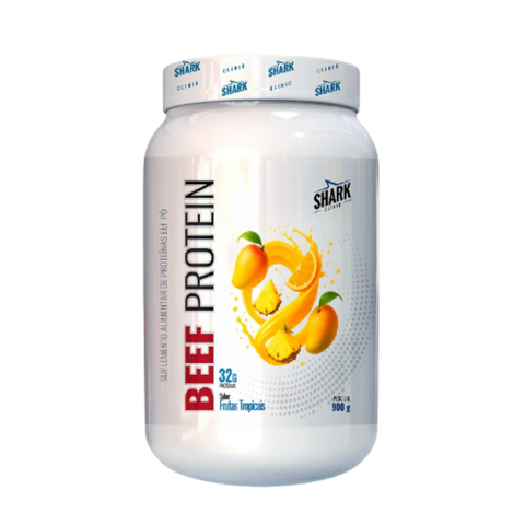 BEEF PROTEIN SHARK.PRO. 32g PROTEINA. CERO CARBOS Y CERO GRASAS. LIBRE DE LACTOSA + SHAKER DE REGALO