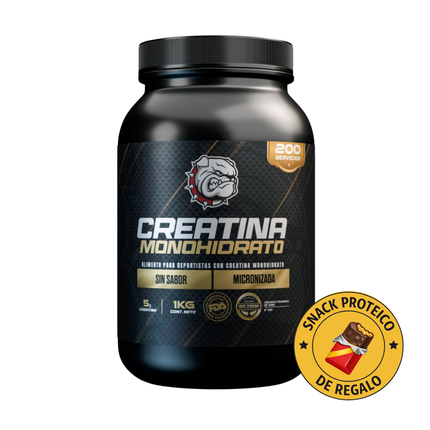 CREATINA MICRONIZADA FDA STRONGEST  FORMATO 1kg, 200 SERVICIOS