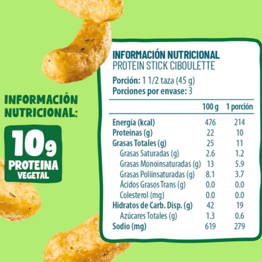 PROTEIN STICKS XL. FORMATO DE 140g. POSEE EN TOTAL 30 A 36g PROTEINA