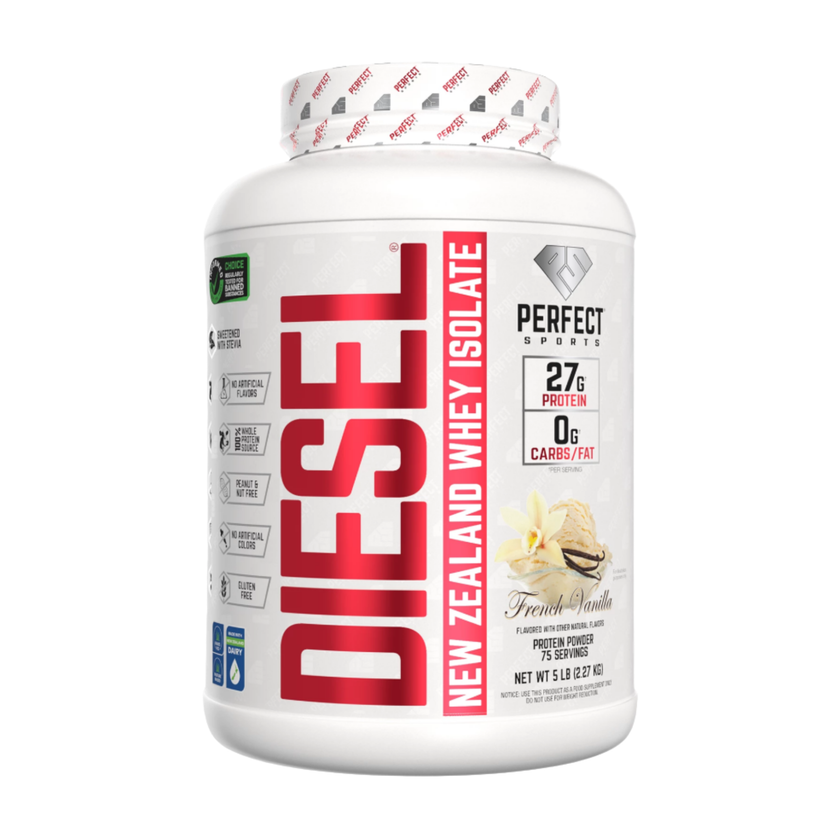 DIESEL 100%ISOLATE PROTEIN. 75 SERVICIOS. 27g  PROTEINAS. 0g GRASAS y CARBOS