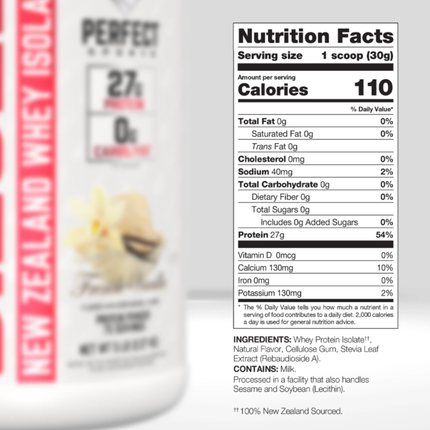 DIESEL 100%ISOLATE PROTEIN. 75 SERVICIOS. 27g  PROTEINAS. 0g GRASAS y CARBOS