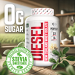 DIESEL 100%ISOLATE PROTEIN. 75 SERVICIOS. 27g  PROTEINAS. 0g GRASAS y CARBOS