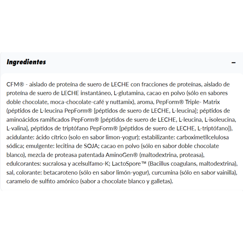 PROTEINA ISO HD 90 CFM AMIX PRO. 60 SERVICIOS.