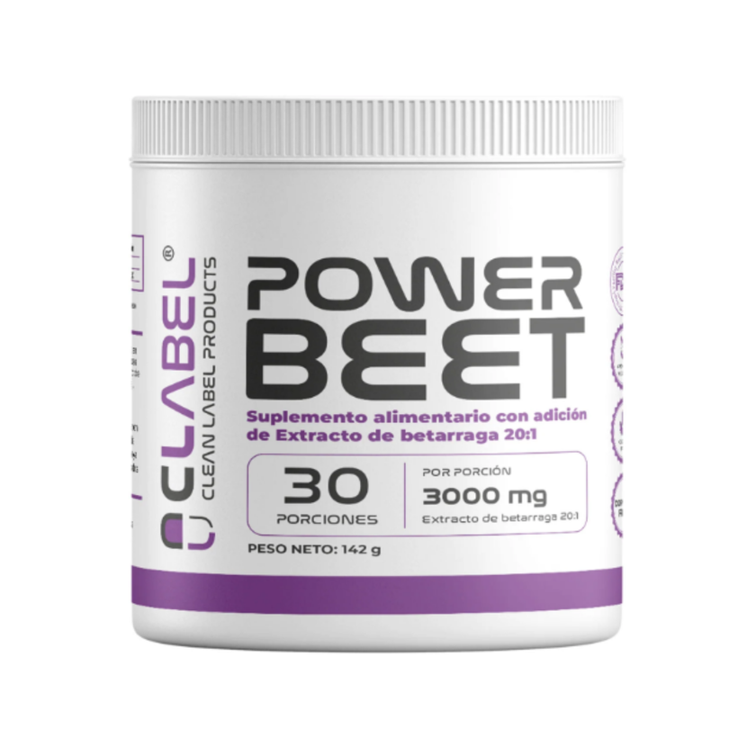 POWER BEET 3000mg EL PRE ENTRENO NATURAL. OXIDO NITRICO A 1000%