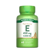 VITAMINA E 450mg, 1000ui, 60 CAPSULAS BLANDAS