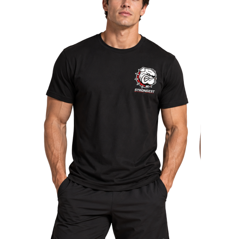 POLERA STRONGEST BANDERA CHILE.