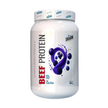 BEEF PROTEIN SHARK.PRO. 32g PROTEINA. CERO CARBOS Y CERO GRASAS. LIBRE DE LACTOSA + SHAKER Y SNACK PROTEICO DE REGALO