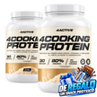 PACK 4COOKING PROTEIN. SIN SABOR. TOTAL 60 SERVICIOS. LIBRE DE GLUTEN Y CON ENZIMA LACTASA