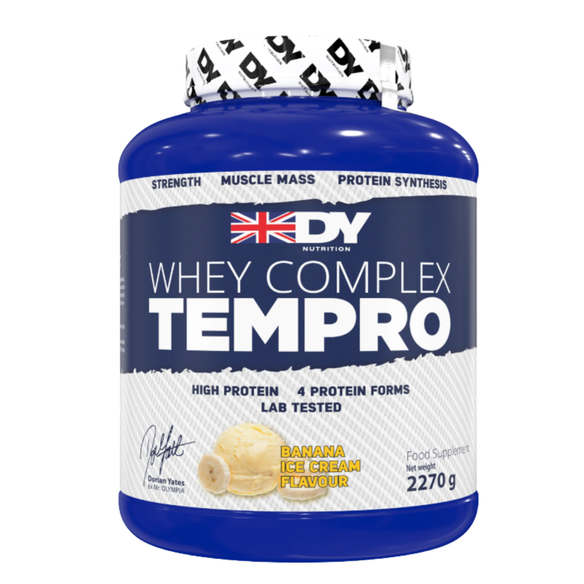 WHEY COMPLEX TEMPRO 75 SERVICIOS CON 23g PROTEINA. ADICION DE ENZIMA LACTASA
