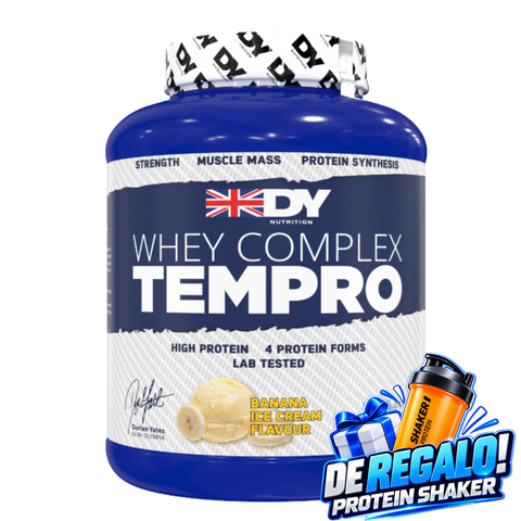 WHEY COMPLEX TEMPRO 75 SERVICIOS CON 23g PROTEINA. ADICION DE ENZIMA LACTASA