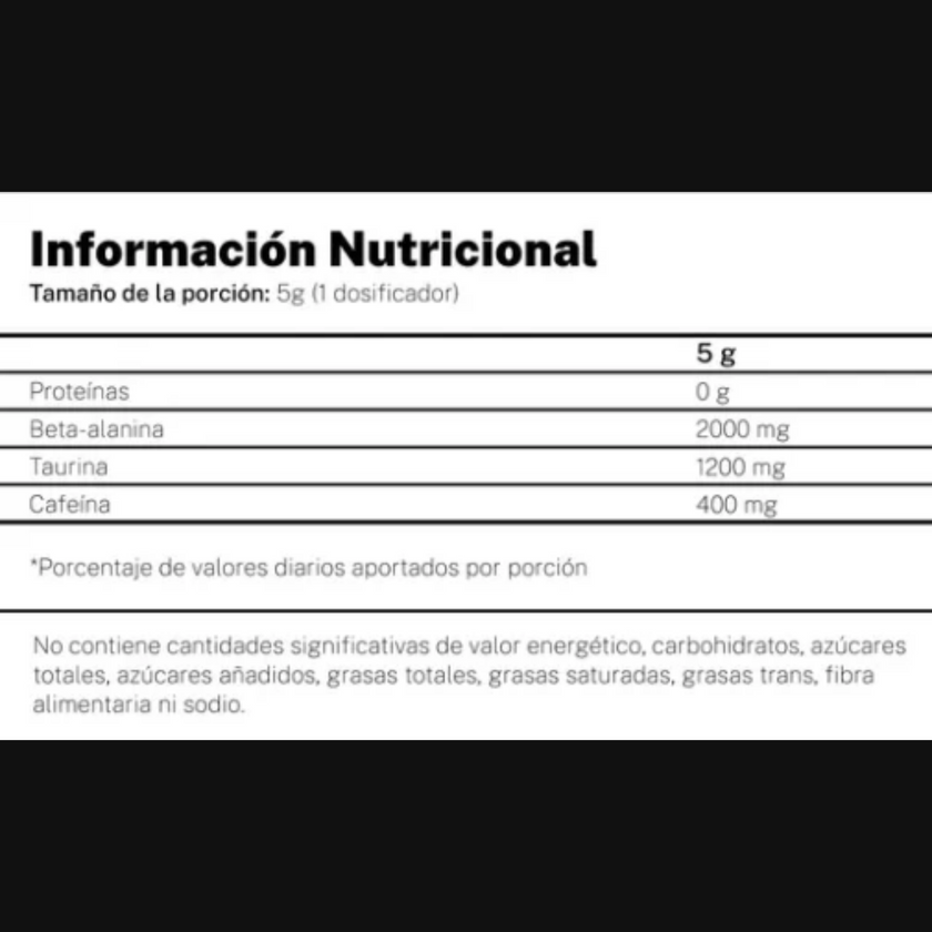 EVORA XT DARKNESS.  ALTO EN ENERGÍA Y POTENCIA. 400mg CAFÉINA