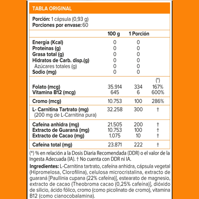 LIPO 6 BLACK HERS ULTRA CONCENTRADO. 60 CAPSULAS. CALIDAD NUTREX. PRODUCTO ORIGINAL