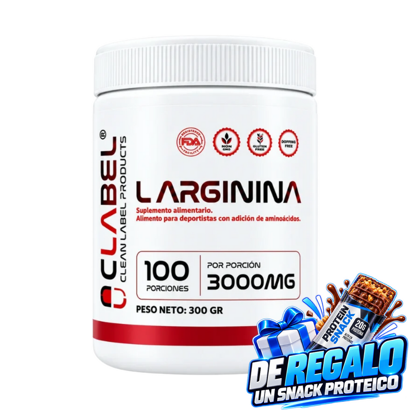 L ARGININA 300g. 100 SERVICIOS