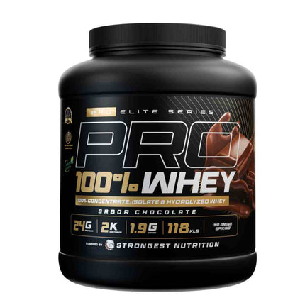 PRO 100% WHEY 2K,  67 SERVICIOS, 24g PROTEINA, ENDULZADA CON STEVIA
