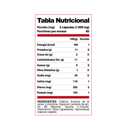 LIPO KILL MAN / 120 SERVICIOS / WINKLER NUTRITION