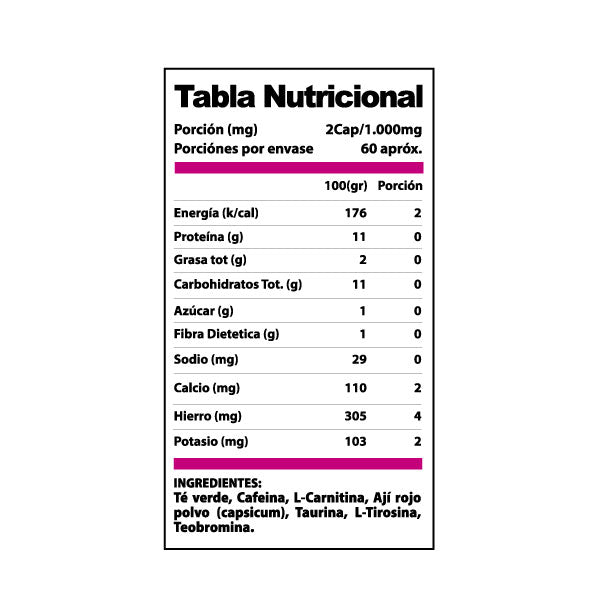 LIPO KILL WOMAN / 120 SERVICIOS / WINKLER NUTRITION