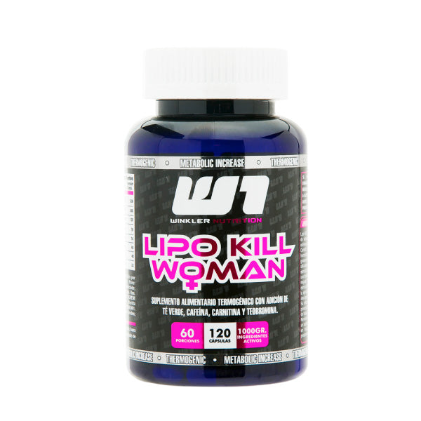 LIPO KILL WOMAN / 120 SERVICIOS / WINKLER NUTRITION
